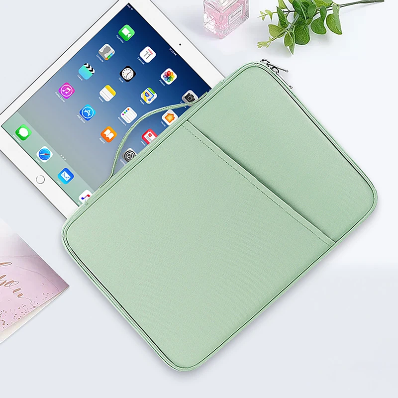 Sleeve Case For iPad Air 2 1 2019 Pro 11 12.9 XiaoMi Pad 5 10 Cover Fashion Sleeve Laptop Bag 13 Inch Macbook Shockproof Pouch