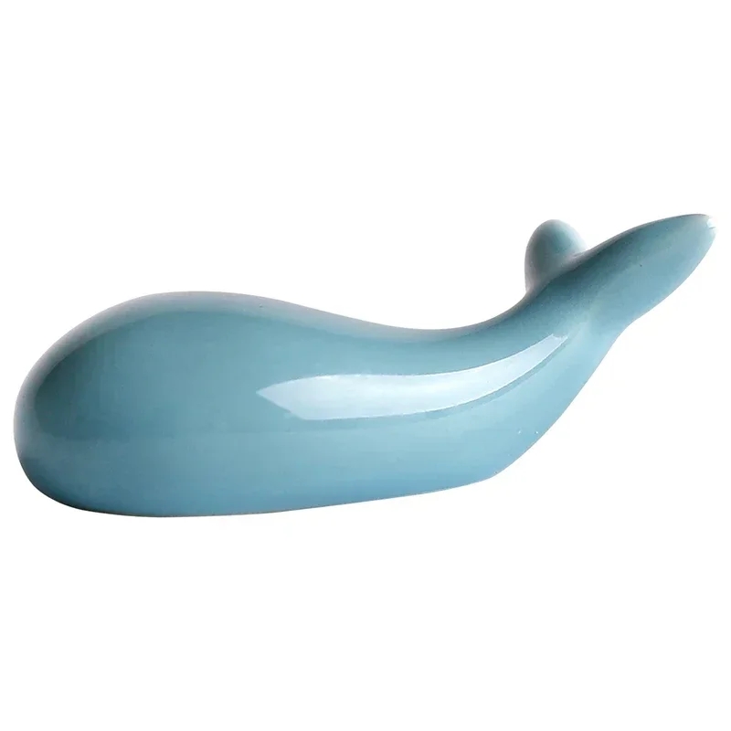 Lucky Whale Ceramic Chopsticks Holder Chopsticks Chinese Style  Home Hotel Ceramics Cute Kitchen Tableware