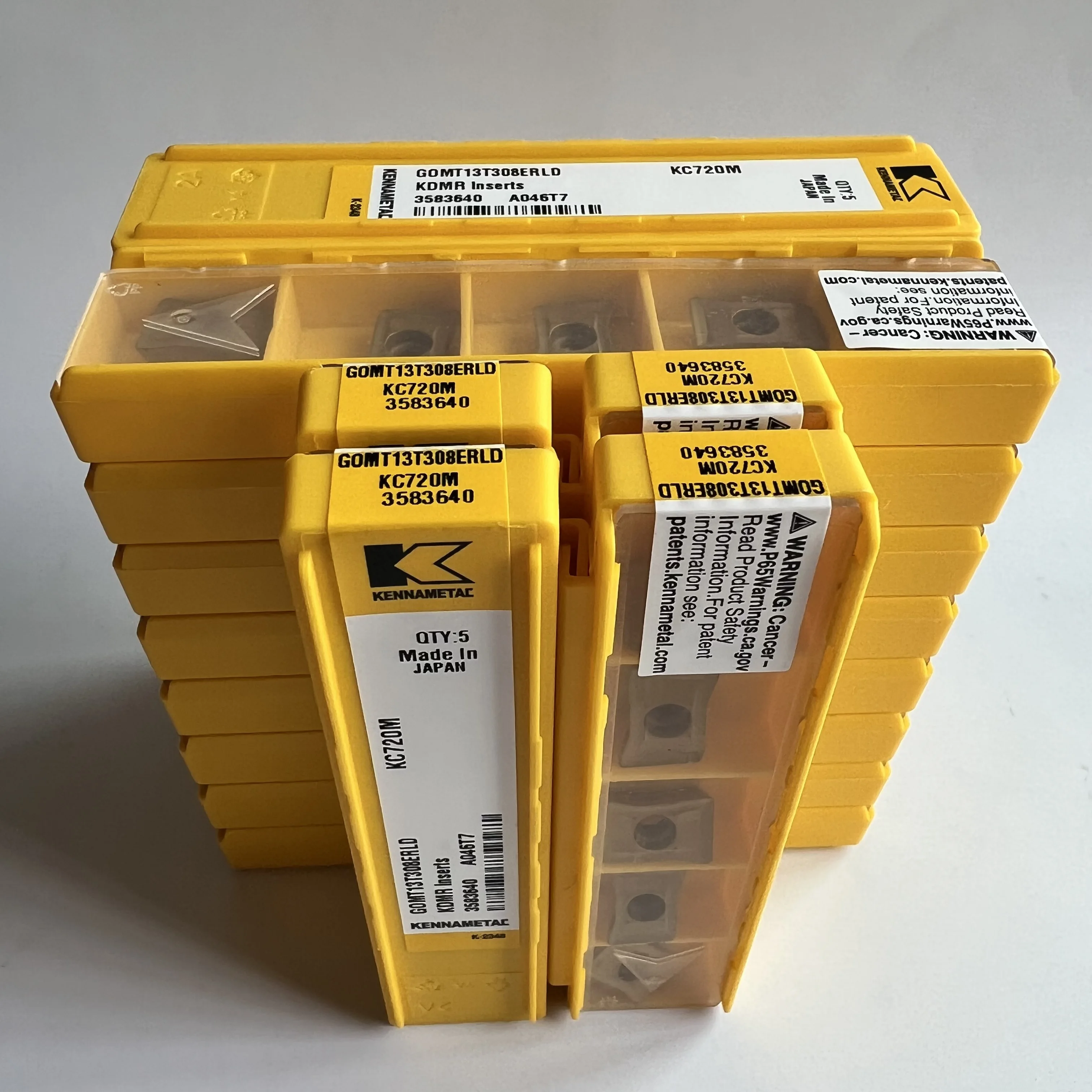 

5PCS CNC blade GOMT13T308ERLD KC720M