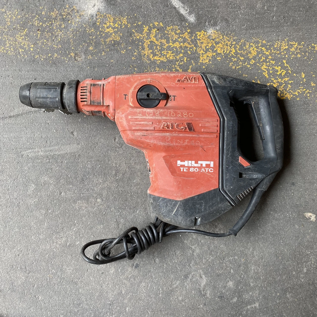 

HILTI TE 80 large electric hammer and pickaxe heavy-duty dual-use multifunctional concrete impact drill, 110V second-hand