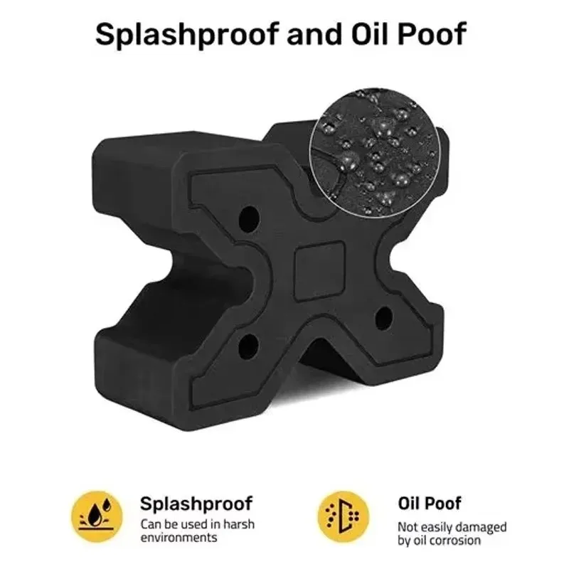 EVA Foam Shooting Rest Block Tactical X-Shape Support Stand High Density Lightweight Stabilizer for Benchrest Hunting Target