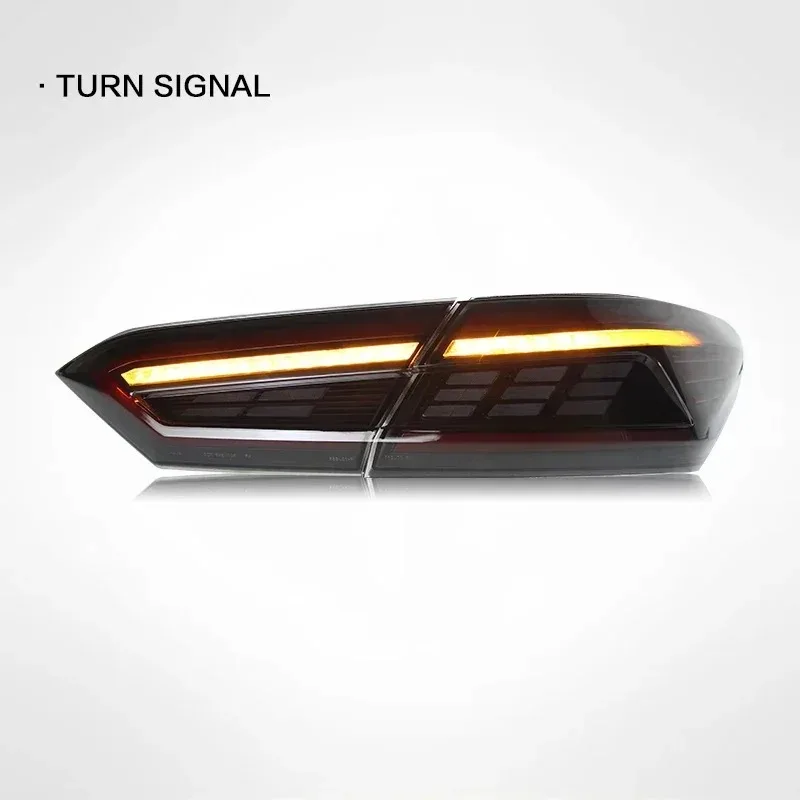 Car LED Tail Light Accessories For Toyota Camry 2018-2022 Auto Rear Fog DRL Brake Turn Signal Lamp Plug And Play