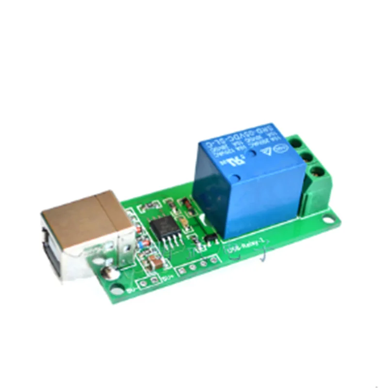 USB Controlled 1 Channel 5V Relay Module, Plug & Play PC Smart Switch with Songle Relay
