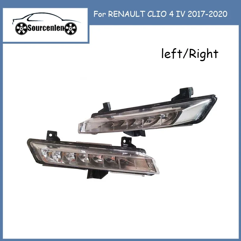 

266007864 Р 266051034 R Для RENAULT CLIO 4 IV 2017-2020 Светодиодные противотуманные фары DRL спереди