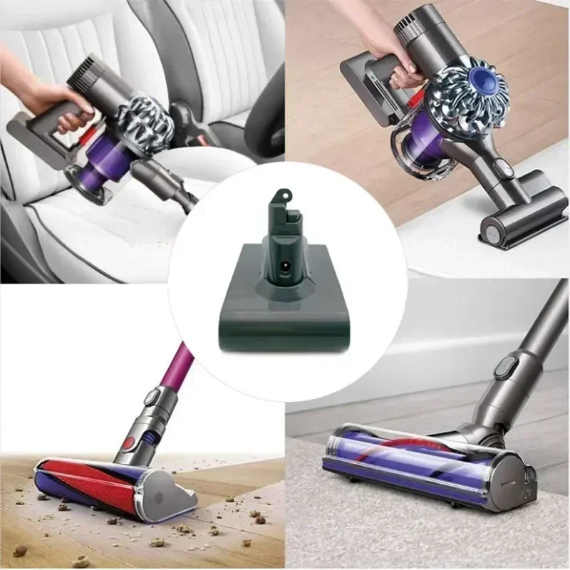 Для Dyson V6 V6 литий-ионный 21,6 В 12800 мАч для аспираторов Dyson SV09 SV07 SV03 DC58 DC61 DC62 DC74 V6 965874 -02