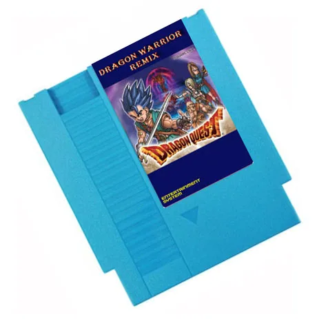 Dragon Warrior Remix 9 in 1 game cartridge for NES, Dragon Warrior I.II.III.IV, Dragon Quest I.II.III.IV