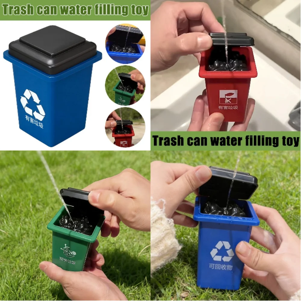 Creative Rubbish Bins And Novelty Toys Rubbish Sorting Water Toys Rubbish Bins Pranks Board Games Playing Pranks on Friend's Toy