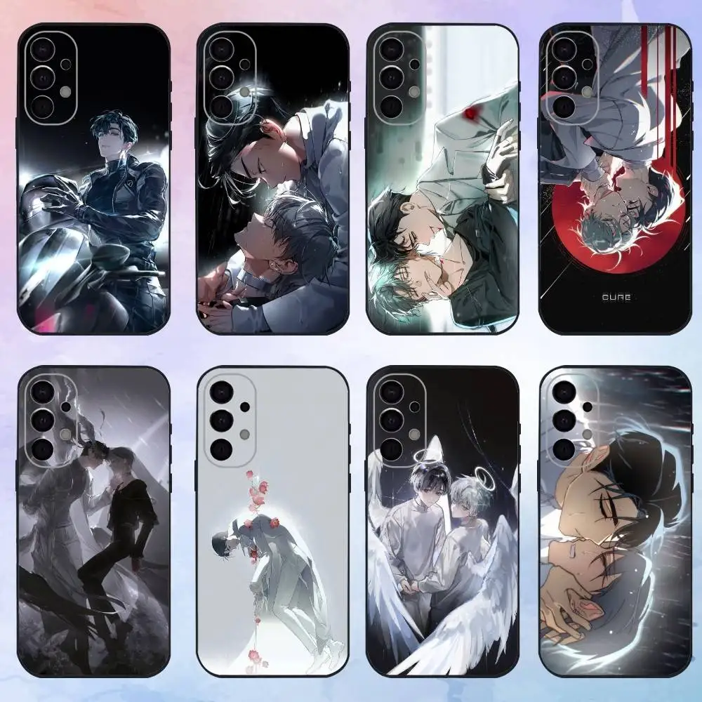 

cute A-alien S-stage Ivan Till Phone Case For Samsung S25,S24,S23,S22,S21,S20,S24,Soft Silicone Black Cover