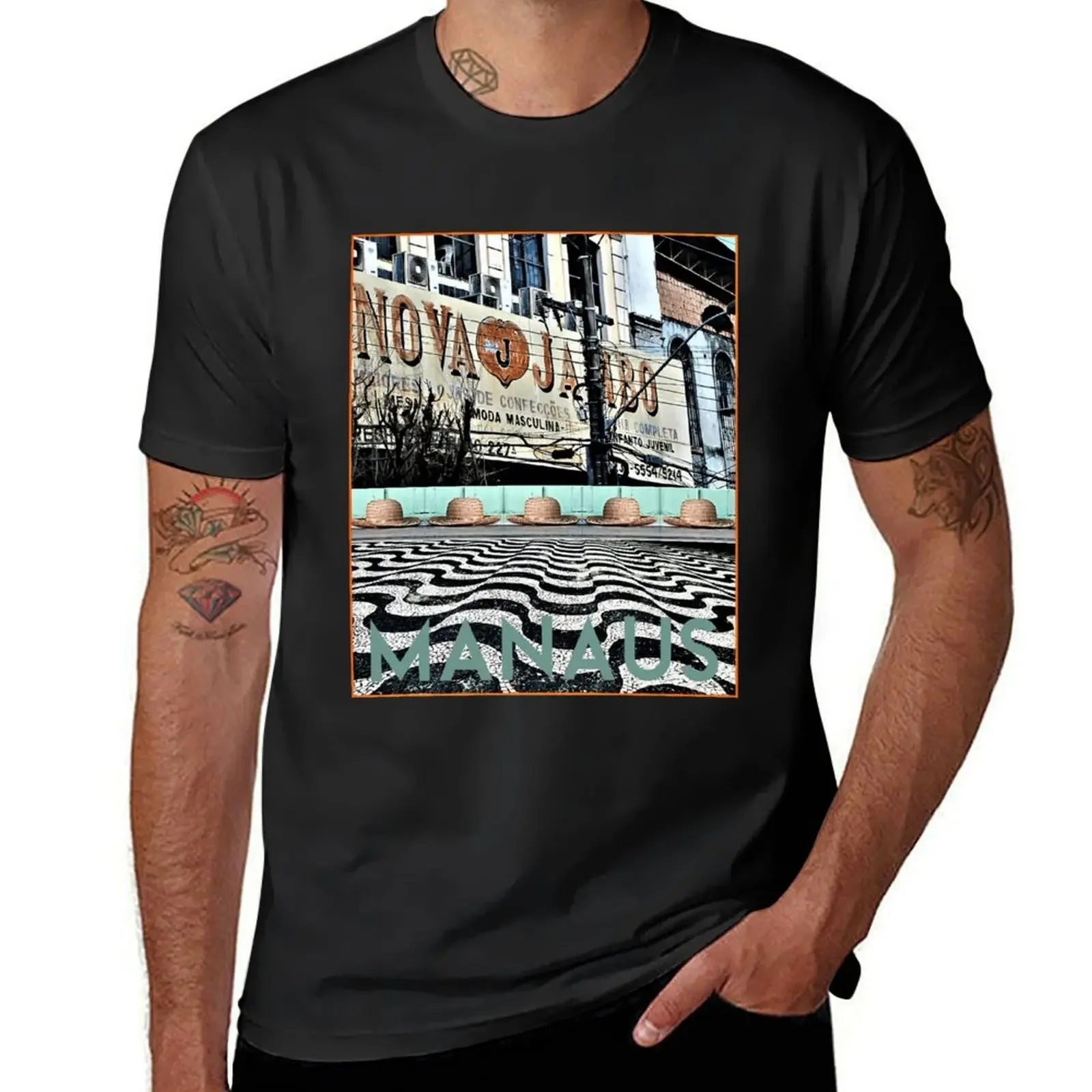 

MANAUS, Brazil T-Shirt plus sizes custom t shirt mens big and tall t shirts