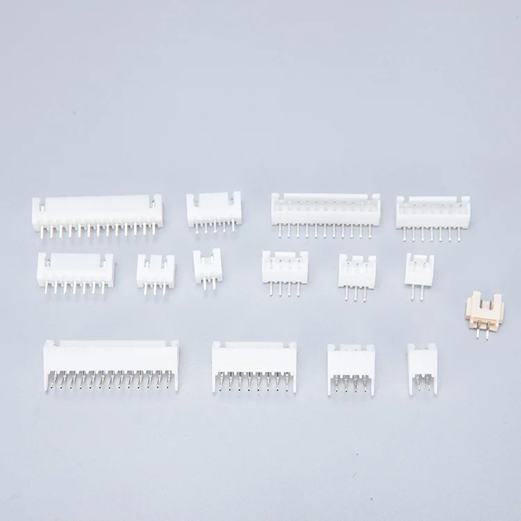 Xh2.54 Pin Socket Recht Gebogen Pin Connector XH-2A-4P-5A-6AWD Met Positionering Pin Houder