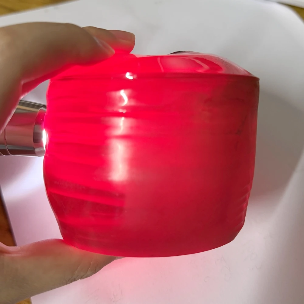 1.58kg Czochralski Grown Synthetic Red Corundum Ruby Rough Raw Material For Gem Cutting Jewelry Making