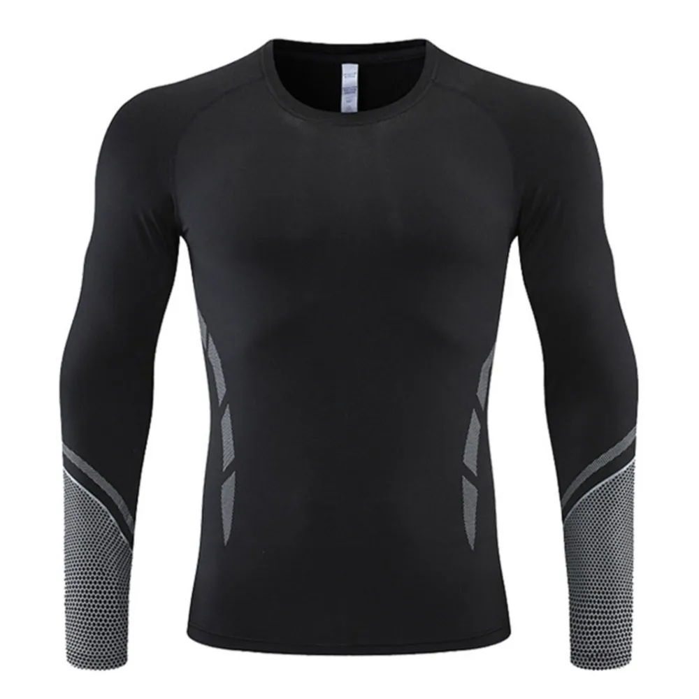 Men Women Compression Running Long Base Tight T Shirt Fitness Sport Basketball Football Skiing Training Gym Bottom Clothes 6784