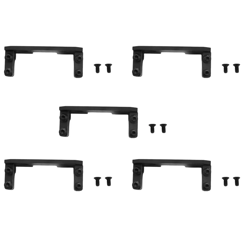 

WOWFU-5X Aluminum Servo Mount + Carbon Holder For 1:10 AXIAL SCX10 Rc Car Axle