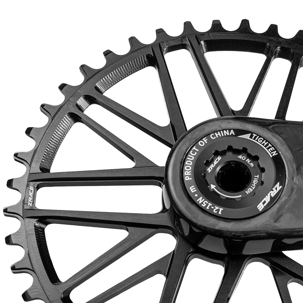 ZRACE UNCHAINED Crankset Carbon Fiber Lightweight Modular Structure Suitable for ROAD Gravel view 5