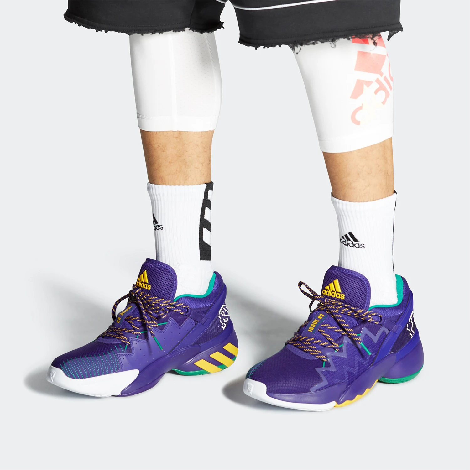 

Adidas подлинный D.O.N. Мужские баскетбольные кроссовки GCA Issue 2. FW9037