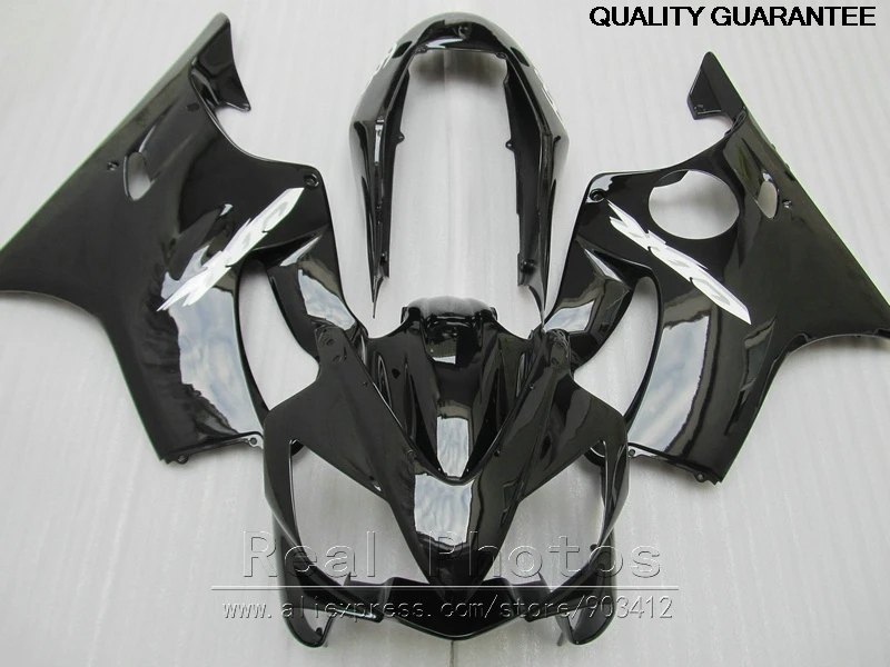 

fit for Honda injection mold fairings CBR600 F4I 04 05 06 07 black fairing kit 2004-2007 CBR600 F4I BN10