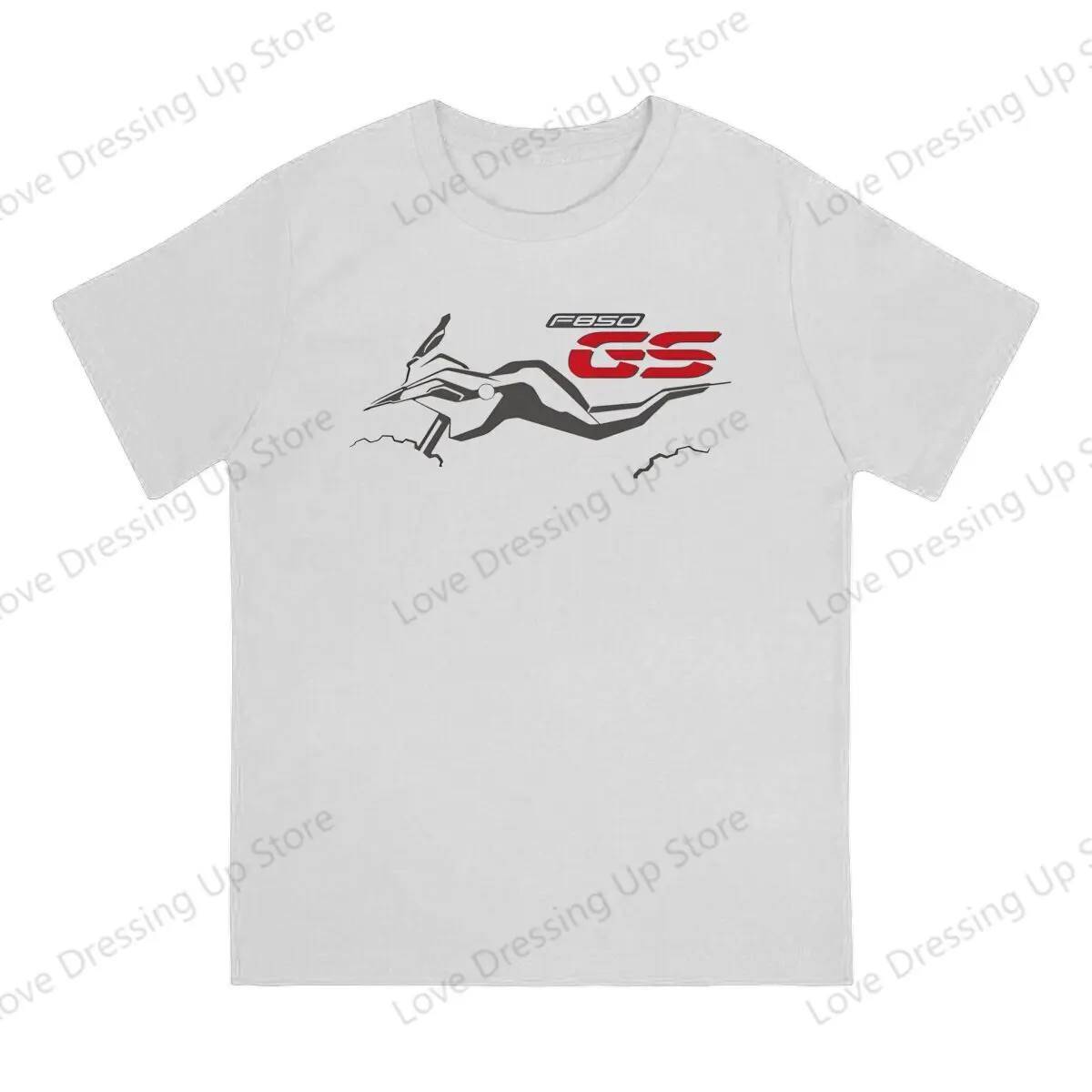 F850GS GS Motorcycle T Shirt Grunge O-Neck COTTON  Clothes