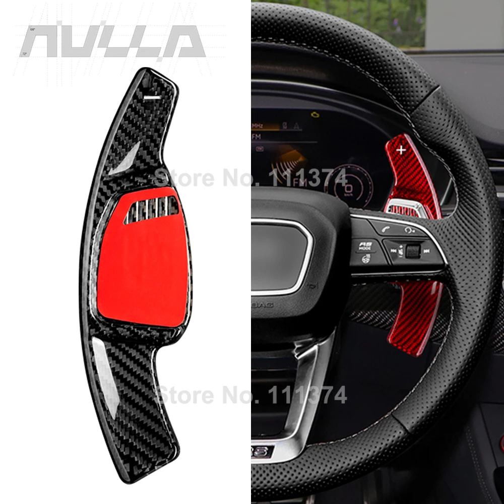 

Real Carbon Fiber Paddle Shifters For Audi RS3 RS4 RS5 RS6 RS7 RS e-tron GT 2020 2021 2022 2023 Shifter Extend Accessories