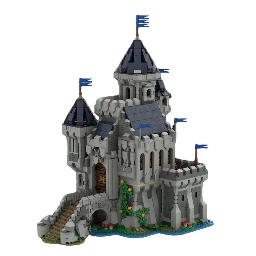 

Black Castle Model 3284 Pieces Medieval Castle" Alternate Build MOC Build