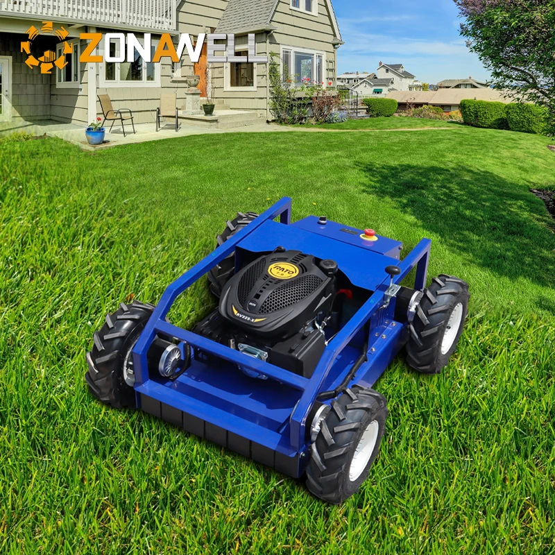 Remote control lawn mower, fully automatic climbing, home use, long battery life, long-lasting garden weed control