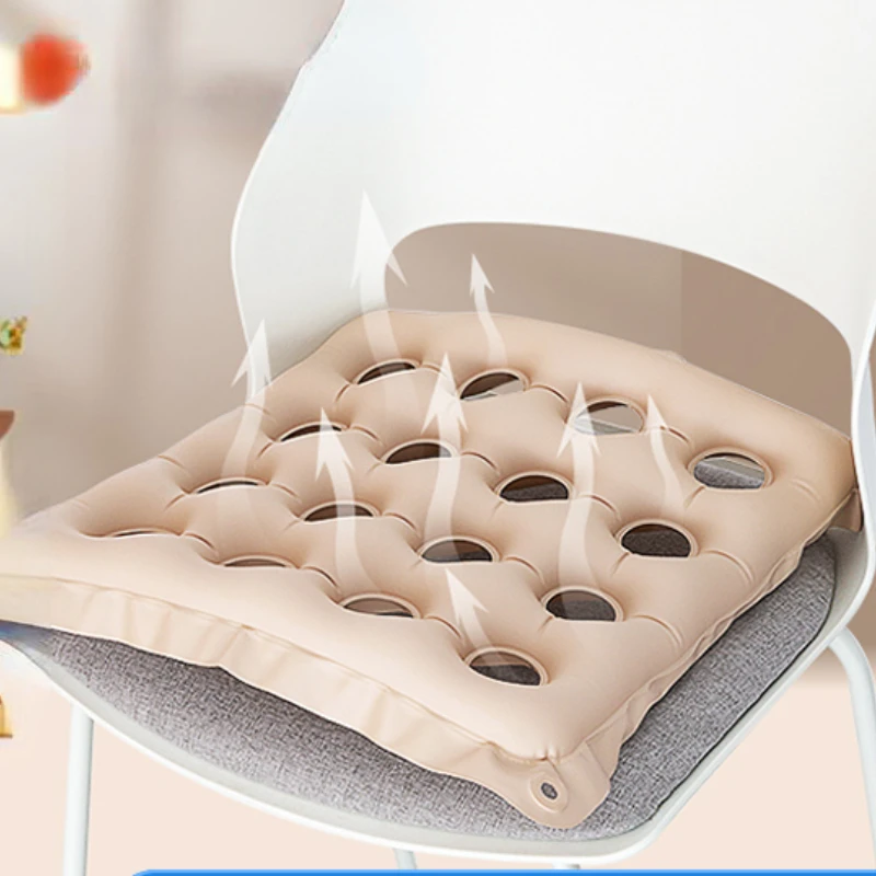 Anti-decubitus inflatable cushion, special air cushion for medical elderly pressure ulcer care, hemorrhoids, wheelchair butt