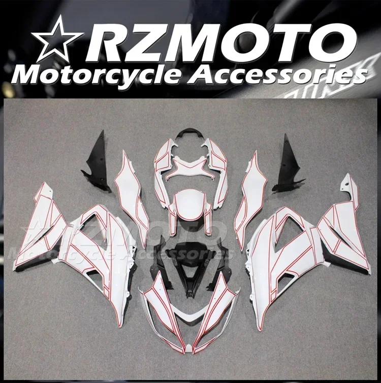 

New ABS Fairings Kit Fit For KAWASAKI ZX-6R 13 14 15 16 17 ZX6R 636 2013 2014 2015 2016 2017 2018 Bodywork Set Red White