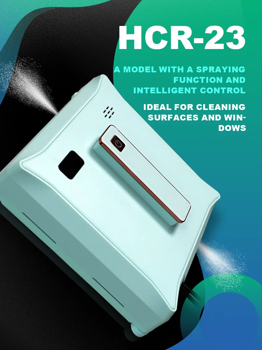 نافذة منزلية رذاذ الماء التلقائي جهاز آلي لتنظيف الأتربة التحكم عن بعد نافذة كهربائية ممسحة ممسحة الزجاج المنزلية