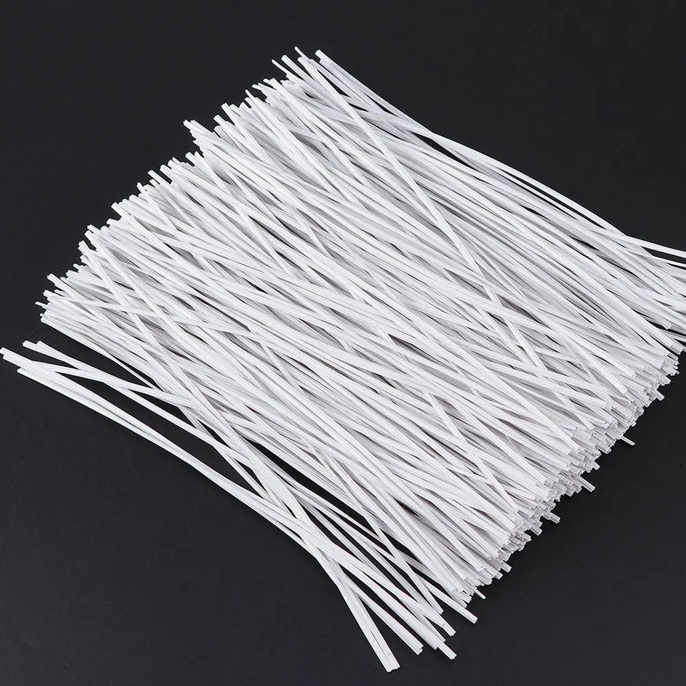 

1000 Pcs Data Cable Wire Ties Charging Cords Covers Flexible Durable Reusable Home Office Travel Gardening Gifts