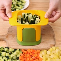 Multifunctional Vegetable Slicer Cutter Easy To Clean Manual Dicing Tool Practical Vegetable Cutter Hand Pressure Cutter