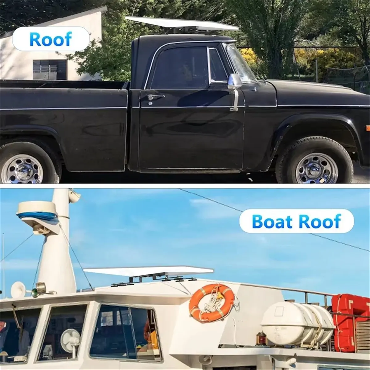 For Starlink Gen V3 Magnetic Roof Bracket,Heavy Duty Pivot Mount for Cars and Ships,Compatible with Standard Gen 3 Dish-DT82