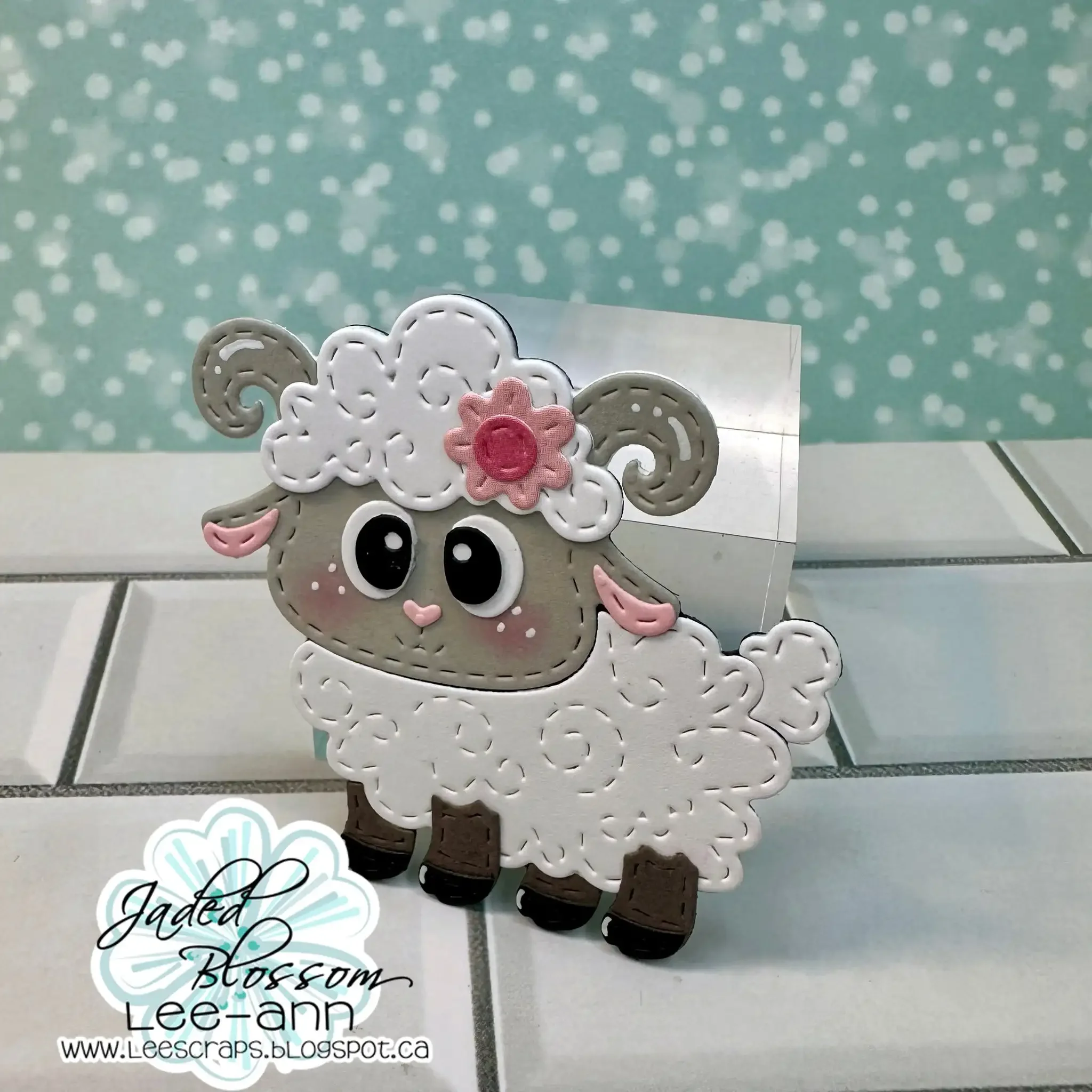 

March 2026 New Flower Sheep Faces Wool Tulip Potted Plant Metal Cutting Dies Clear Stamps Stencil For DIY Scrapbook Embossed