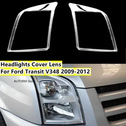 Right/Left Car Headlight Lens Glass Lampcover Cover Lampshade Shell For Ford Transit V348 2009 2010 2011 2012 Headlight Cover