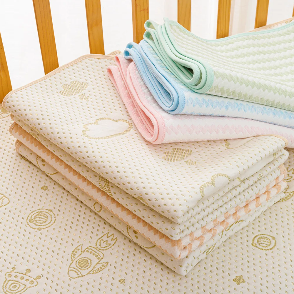 Diaper Changing Pad Changing Mat Covers Washable Waterproof Nappy Newborn Reusable Infant Cotton Urinal Mat Breathable Baby