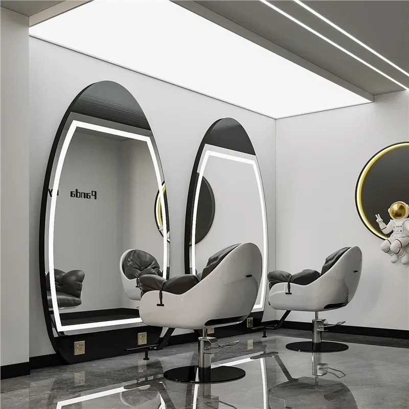 LMM single and double-sided hair salon special high-end perm and dyeing hair salon beauty mirror