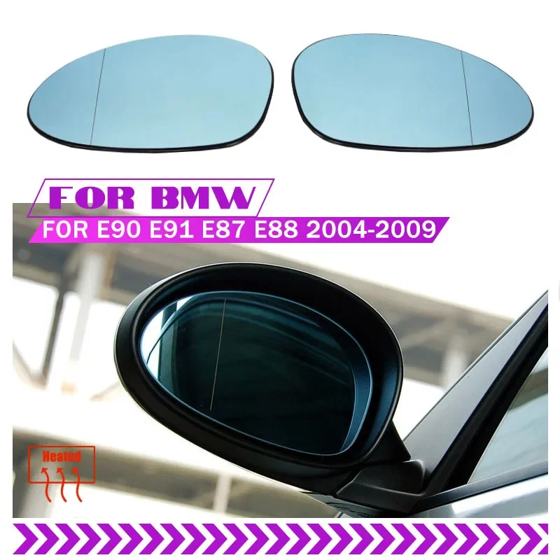 

Зеркальное боковое зеркало с подогревом для BMW E90 E91 E92 E93 M3 Style E80 E81 E87 2004-2009