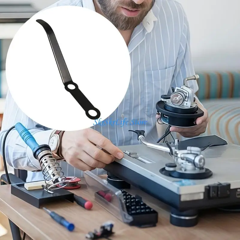 E65E Tonearm Helper уменьшает количество отпечатков пальцев и продлевает срок службы оборудования