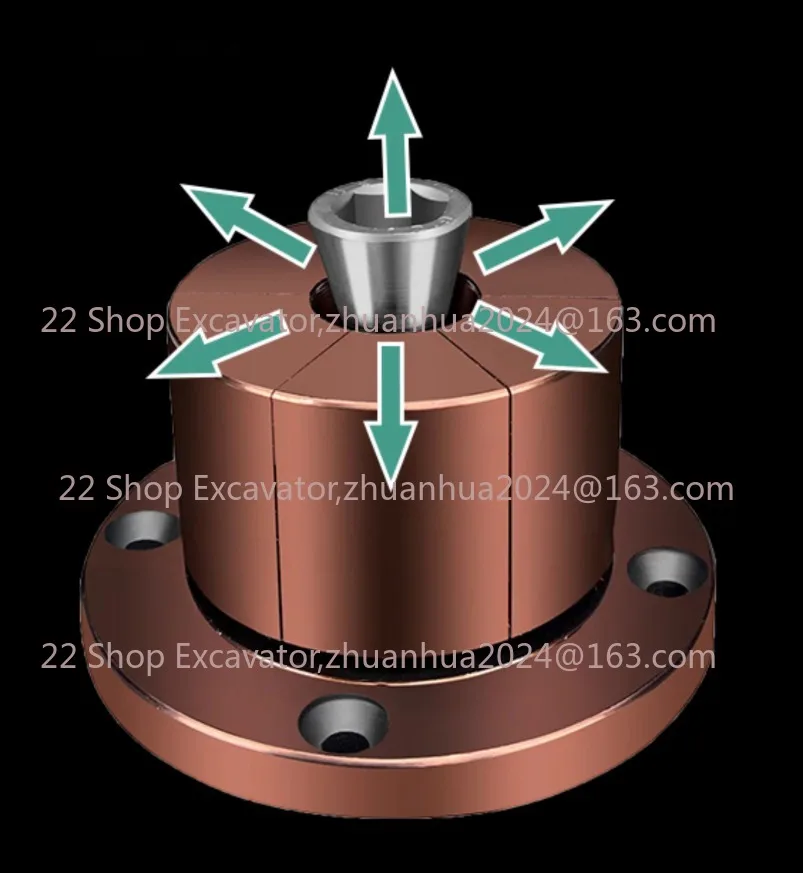 Hot sale1PC CNC Internal Support Clamp Quick Positioning Expansion Pin Manual Internal Hole Tightening Locator