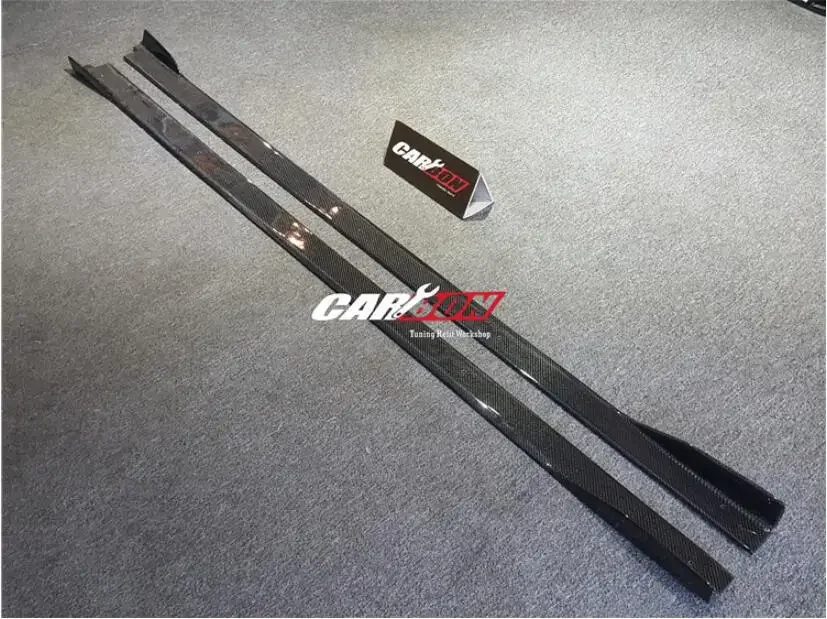 

Body Skirts For For Toyota Reiz / MARK X 2012 2013 2014 2015 2016 2017 Side Body Skirts Kit lip Cover Carbon Fiber