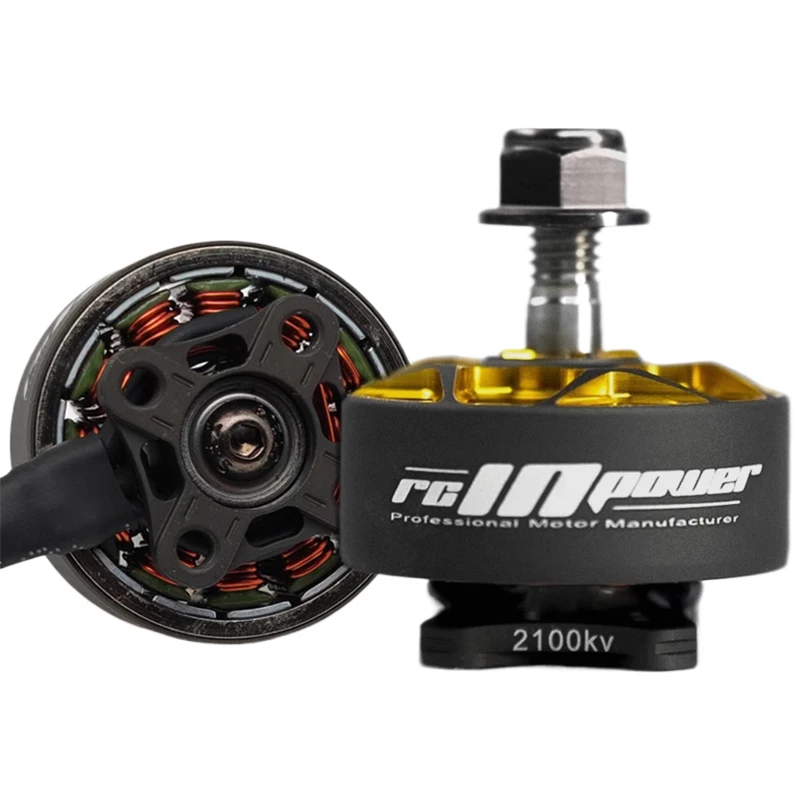 4 stks Rcinpower Motor Wesp Major Bijgewerkt V2 Versie 22.6-6.6 - 2100kv Voor Fpv Racing Freestyle Rc Modellen Multicopter Frame
