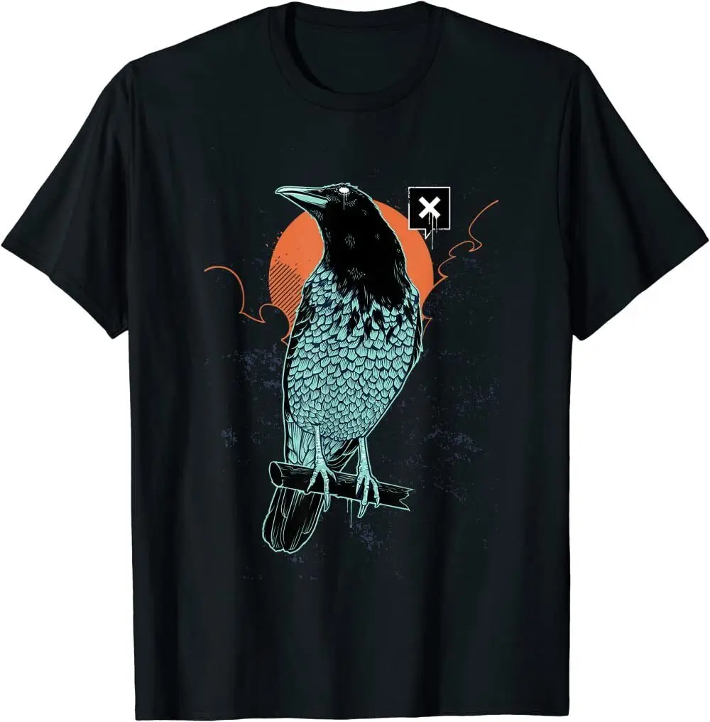 New Limited Occult Black Crow Japan Gothic Witchcraft T Shirt Usa S Xxl