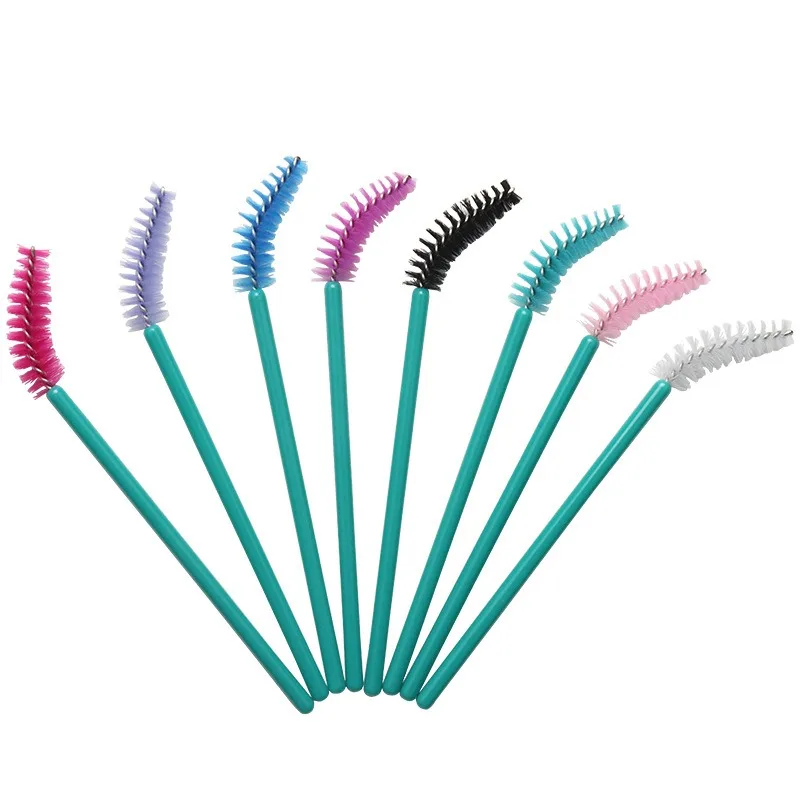 50Pcs Disposable Eyelash Brush Eyelashes Extension Eyebrow Brush Mascara Wands Applicator Spoolers Eye Lashes Cosmetic Makeup