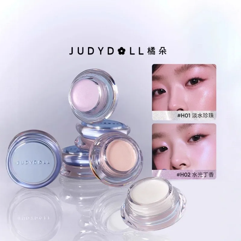 

Judydoll Water Highlighter Многоцелевой крем-хайлайтер Cream Осветляющий мелирующий прозрачный жемчужный водный свет для мышц