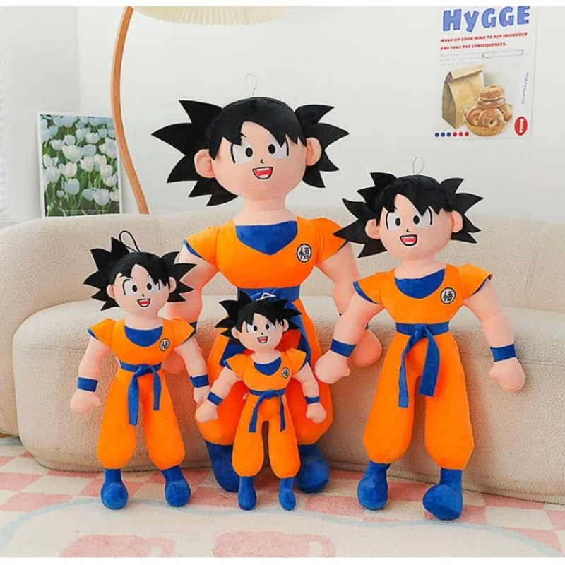 Hurtownie nowy siedem Dragon Ball Goku 43/55/70cm rysunek klasyczna animacja Super Saiyan lalka rzuć poduszka lalka zabawka hurtownia prezent