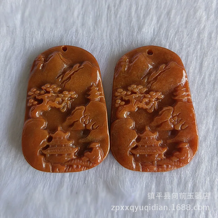 

Bashan Cui landscape brand pendant jade pendant wholesale