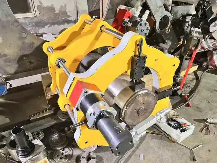 Torno de extremidade de eixo portátil XDZ400