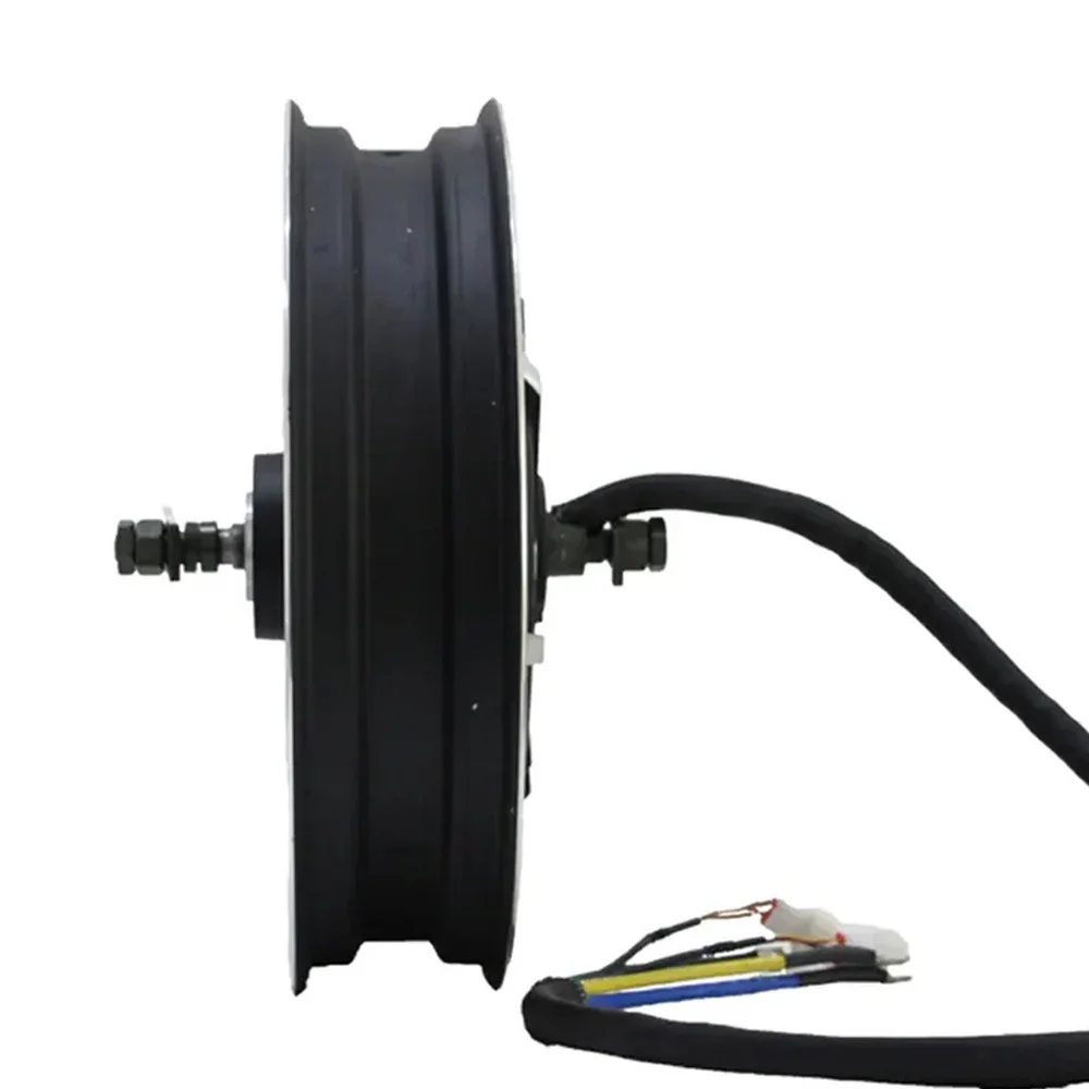 عالية الطاقة 17x3.5J 17 بوصة 72 فولت 5000 واط 6000 واط 45H 50H الجانب الأيمن مكبح قرصي دراجة نارية كهربائية المحور الخلفي المحرك