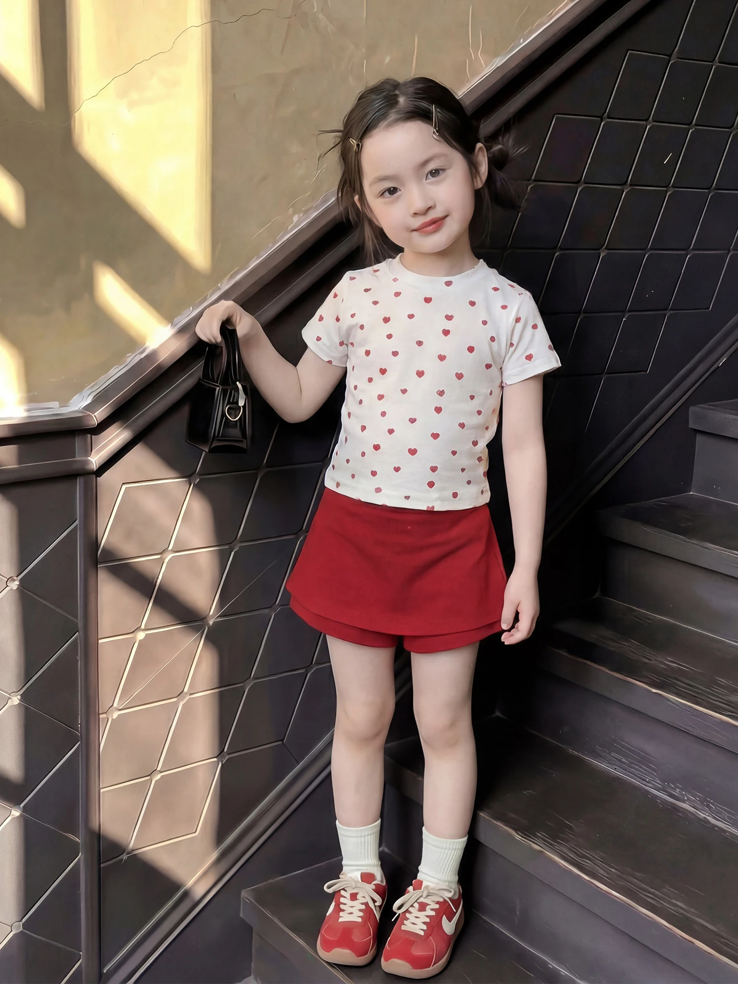 completo-estivo-per-bambine-2026-nuovo-stile-dopamina-t-shirt-a-maniche-corte-e-gonna-pantalone-rossa-set-due-pezzi-leggero-e-lavabile-per-bambini