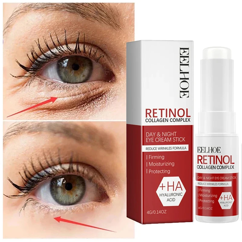 Suero reafirmante para el cuidado de la piel, colágeno de Retinol, elimina las arrugas, Lifting, antienvejecimiento, líneas finas, palo de ojos, Mejora la hinchazón