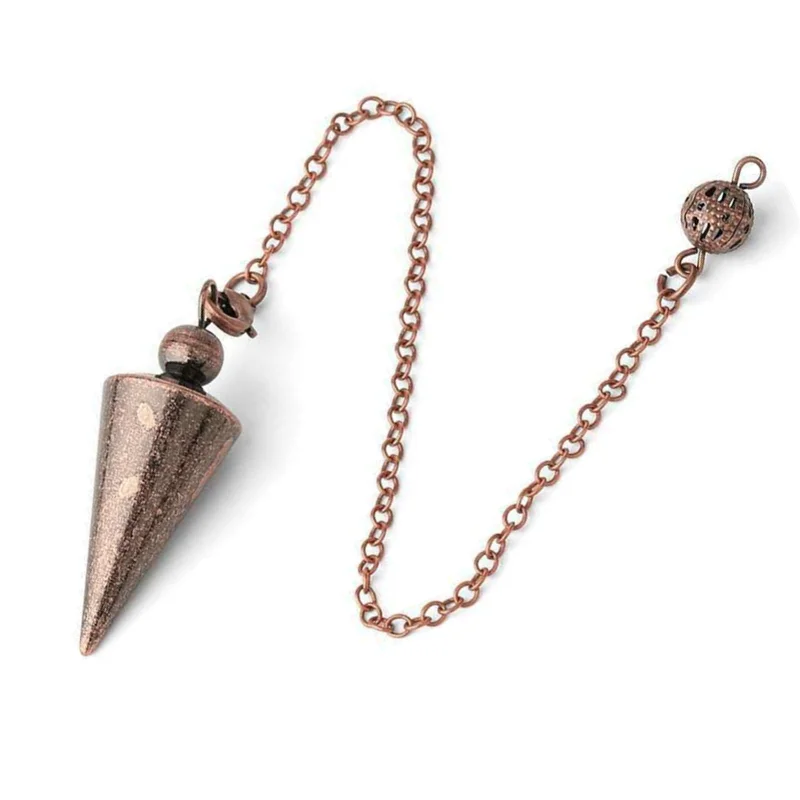 Ya.x Copper Detachable Pendulum Pendulum for Dowsing Pendants Pendule Divination Energy therap Pendulo Radiestesia Healing