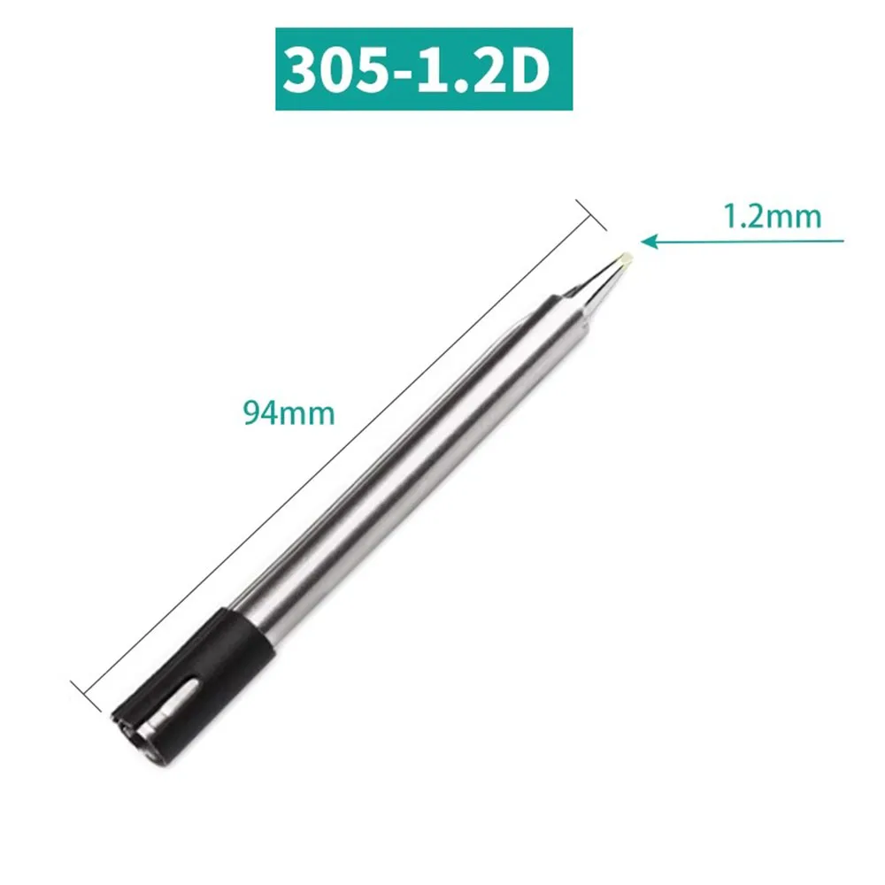 305 Welding Tip 303D Soldering Iron Head 1.2D 1.6D 2.4D 3.2D 3C 4C B J K 120W Electric Soldering Iron For Quick Solder Station